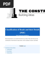 Classification of Roads and Their Details (PDF)