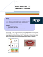 1° Basico Lenguaje Guia de Aprendizaje J J