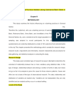 E-Banking Practices and Purchase Intention Among Commercial Bank Clients in General Santos City. Methodology