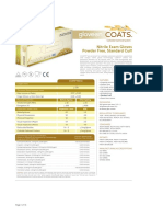 Nitrile Exam Gloves Powder Free, Standard Cuff: Colloidal Oatmeal System