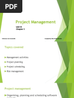 Project Management: Unit III