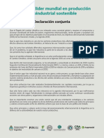 Argentina Líder Mundial en Producción Agroindustrial Sostenible