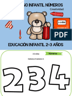 Cuaderno Vacaciones Infaltil 2 3 Años Los Numeros