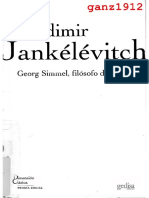 JANKÉLÉVITCH, VLADIMIR - Georg Simmel, Filósofo de La Vida (OCR) (Por Ganz1912)