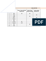 Skill Matrix Employee Performance Tracking