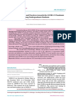 Knowledge, Attitude, and Practices Towards The COVID-19 Pandemic Among Undergraduate Students