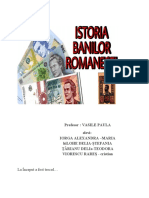 Istoria Banilor Romanesti