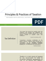 Principles & Practices of Taxation in Bangladesh