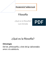 sem 1a  Qué es la filosofía