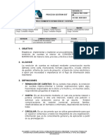 PRC-GSST-006 Rendicion de Cuentas