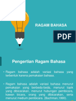 Ragam Bahasa