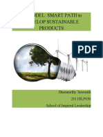 3A Model: Smart Path To Develop Sustainable Products: Sharanarthy Jaswanth 2011BLP036 School of Inspired Leadership