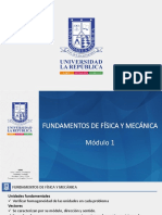 Presentación Clase Módulo 1 Fundamentos de Física y Mecánica