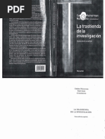 Sautu, La Trastienda de La Investigación, Cap. 3