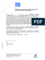 Declaracion Juramentada DirTerritoriales