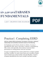 Is 220 Databases Fundamentals: Lab 5: Drawing Eer Diagram