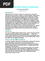 The Surface Mount Device Code Book