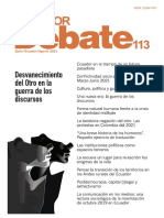 Revista Ecuador Debate N. 113. CAAP