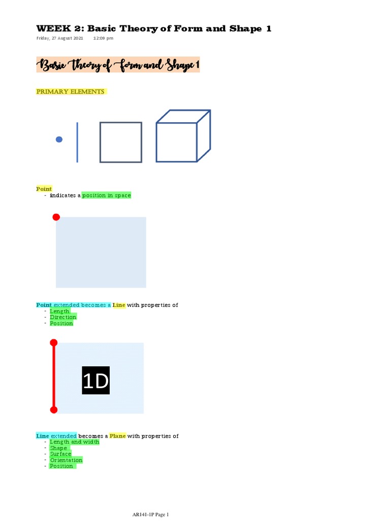Understanding Form and Shape in Design | PDF | Art