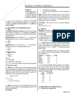 Easures OF Entral Endency: True Mode 3 X 2 X