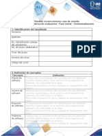 Plantilla 1 - Reconocimiento Caso de Estudio