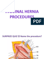 Inguinal Hernia Procedures