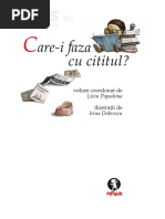 Care-i faza cu cititul - Seniorii