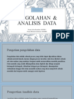 Pengolahan & Analisis Data Kelompok FF