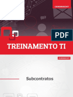 SBE - Apresentação Treinamento TI L 2017 - CONTRATOS