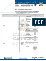 Plan de recuperación de área degradada por botadero