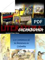 Literaturacolombiana de La Precolombiana a La Actual DIAPOSTIVAS