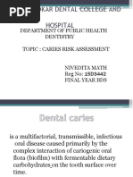 Cariology and Caries Risk Assessment