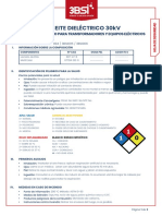 Aceite Dieléctrico 30kV - MSDS