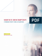 Service Description - Cybersecurity User Awareness Final Draft 1.0