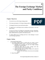 5 The Foreign Exchange Market and Parity Conditions: Chapter Objectives