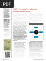 COBIT 5 Processes From A Systems Management Perspective Joa Eng 0314