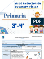 Plan de Atención EF Primaria 3º y 4º Sem. 9-Mtro. Antonio Preza