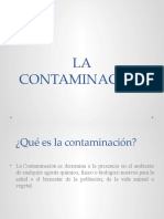 La Contaminacion