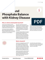 Calcium and Phosphate Balance With Kidney Disease Kidney Health Australia Fact Sheet