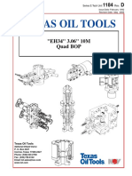 Texas Oil Tools: "EH34" 3.06" 10M Quad BOP