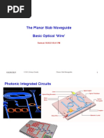 Planar Slab Waveguide