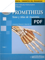 Prometheus Texto y Atlas de Anatomia Laminas Mudas Tomo 1