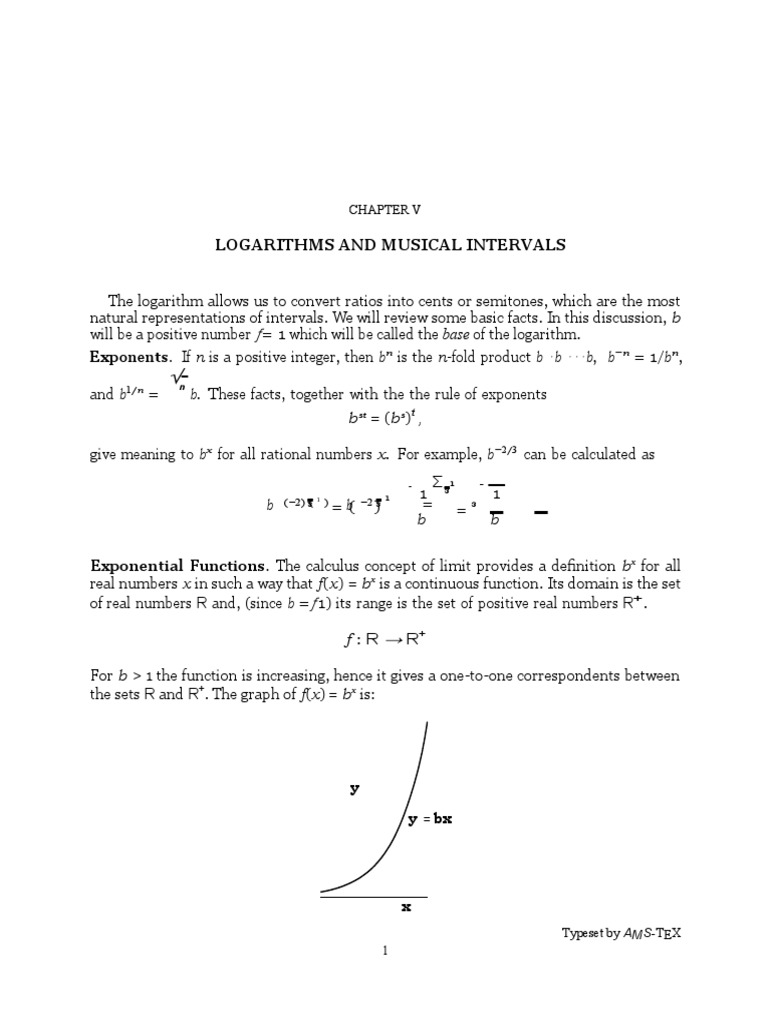 Music and Log PDF Function (Mathematics) Logarithm