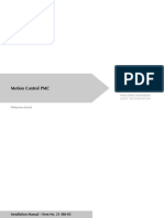 Motion Control PMC: Installation Manual - Item No. 21 486-02