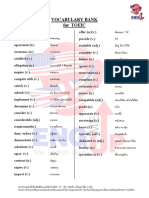 1. คำศัพท์ ของสะสมเสี้ยวหนึ่งสู่ความสำเร็จการสอบ TOEIC - VOCABULARY BANK TOEIC