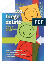 Siento, Luego Existo. Manual Alternativo para Aprender A Conocer Tus Emociones y Tus Valores