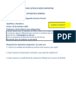 Segundo Exámen Parcial 18.10.21