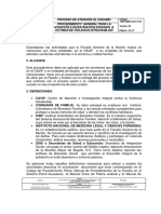 Procedimiento General para La Atencion e Investigacion Integ