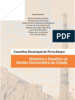 Livro Conselhos Municipais de Porto Alegre