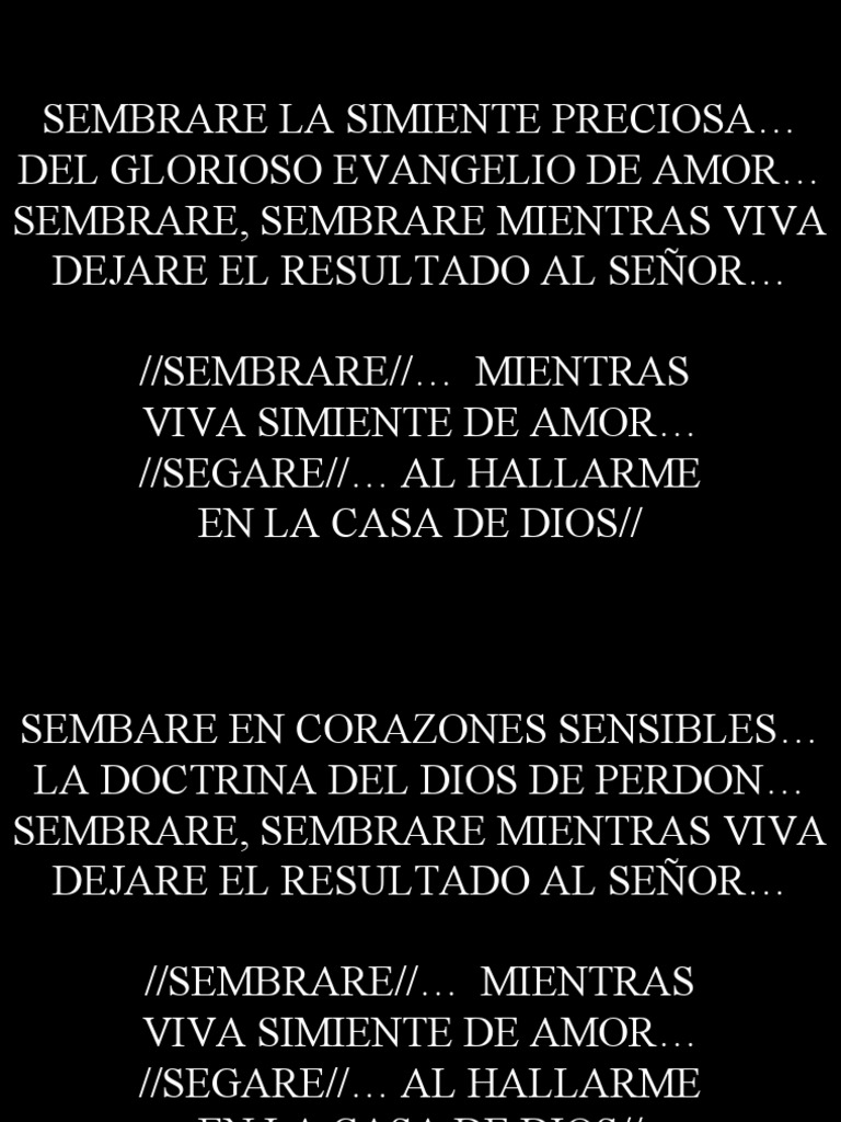 Siembra del Evangelio de Amor | PDF | Cocina, comidas y vino